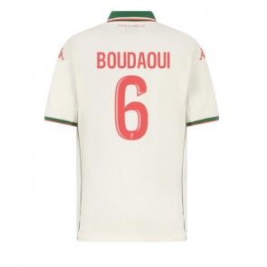 OGC Nice Hicham Boudaoui #6 Udebanetrøje 2025-26 Kortærmet